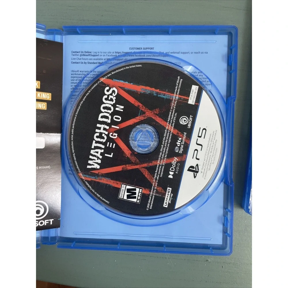 Ps5 Game Lot Watch Dog Leigon--Devil May Cry 5 Special Edition